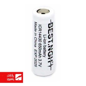 باتری لیتیوم یون 14430 بست 650 میلی‌آمپرساعت