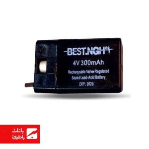 باتری سیلد اسید 300 میلی‌آمپرساعت 4V