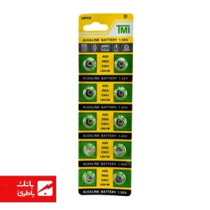 باتری الکالاین سکه‌ای AG3 تی ام آی