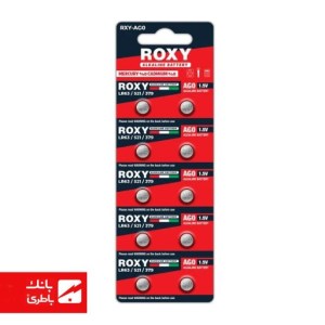 باتری الکالاین سکه‌ای AG0 روکسی