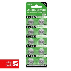 باتری الکالاین سکه‌ای AG10 روکسی
