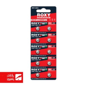 باتری الکالاین سکه‌ای AG4 روکسی
