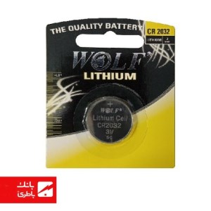 باتری لیتیوم سکه‌ای CR2032 ولف