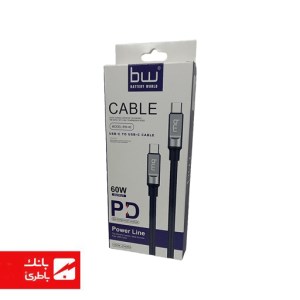 کابل شارژر BW مدل BW 40 تایپ سی به ios