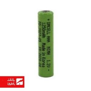 باتری نیکل متال نیم قلمی دی ام سل 1250 میلی آمپرساعت