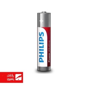 باتری پاور الکالاین نیم‌قلمی فیلیپس تکی