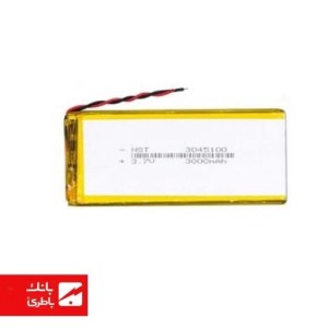 باتری لیتیوم پلیمر 3045100 ظرفیت 3000 میلی آمپرساعت