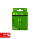 باتری نیکل متال نیم قلمی جی پی650 میلی آمپرساعت بسته 2 عددی