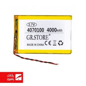 باتری لیتیوم پلیمر 4070100 ظرفیت 4000 میلی آمپرساعت