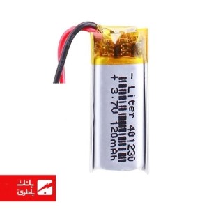 باتری لیتیوم‌پلیمر 401230 ظرفیت 200 میلی‌آمپرساعت