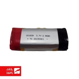 باتری لیتیوم پلیمر 101839 ظرفیت 800 میلی آمپرساعت