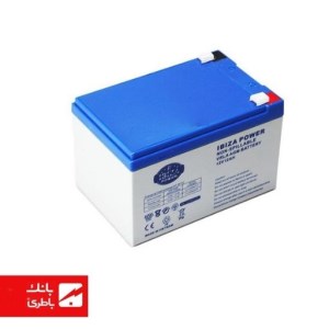 باطری سیلد اسید ایبیزا 12 آمپرساعت 12V