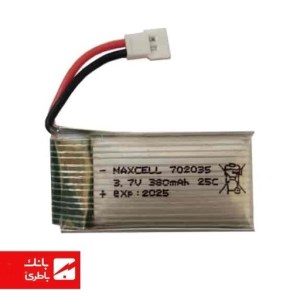 باتری پروازی لیتیوم پلیمر 702035 ظرفیت 380 میلی آمپرساعت