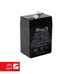 باتری سیلد اسید سولار گریت 4.5 آمپر 6V