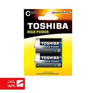 باتری های پاور الکالاین سایز متوسط توشیبا