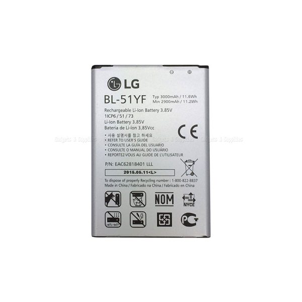 باتری گوشی ال جی G4 با کدفنی BL-51YF