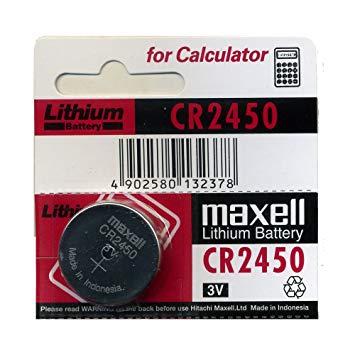 maxell lithium cr2450
