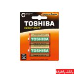 باتری هوی دیوتی توشیبا متوسط بسته 2 عددی