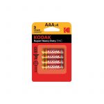 Kodak Heavy Duty Zinc 4AAA